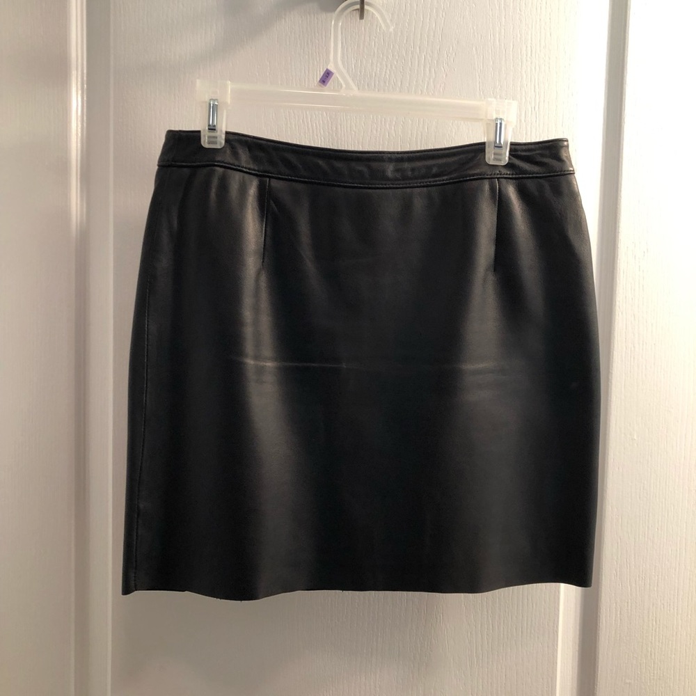 Leather Skirt